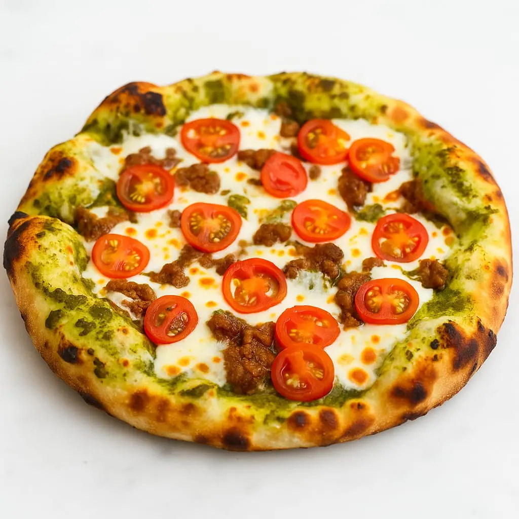 Chicken Pesto بيتزا بيستو الدجاج