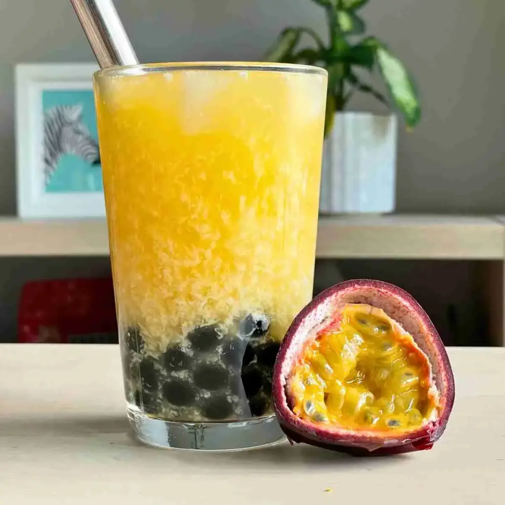 Passionfruit Boba (Cold)
