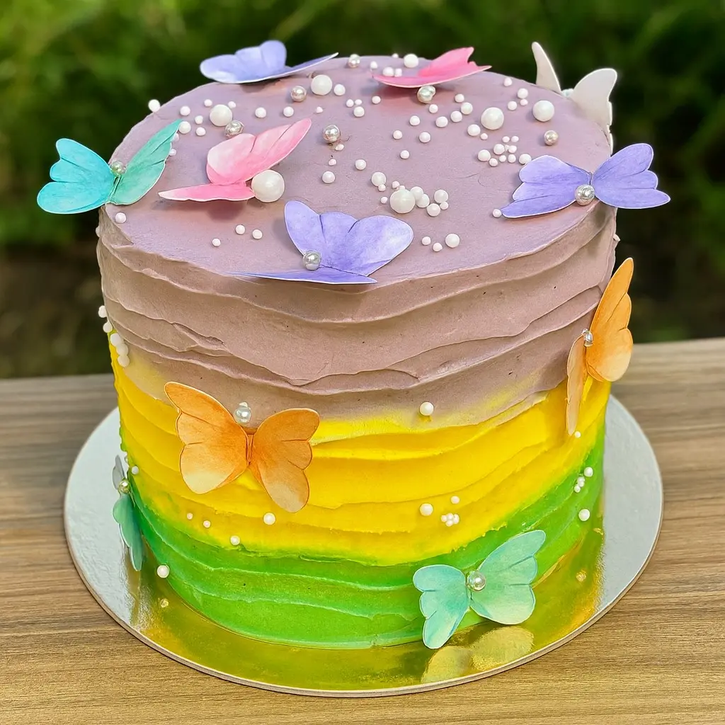 Vanilla Chocolate Cake