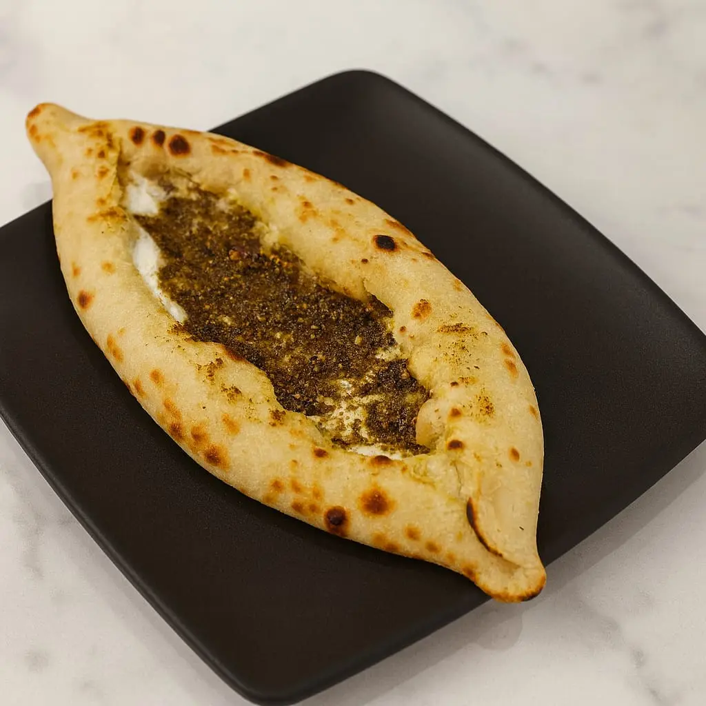 Labnah with Zaatar لبنة مع زعتر